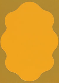 Eine goldene Form vor einem sanften Hintergrund erzeugt Wärme-3