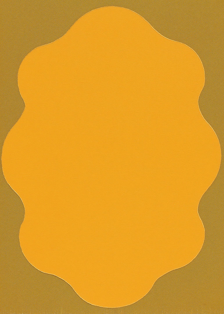 Eine goldene Form vor einem sanften Hintergrund erzeugt Wärme-12