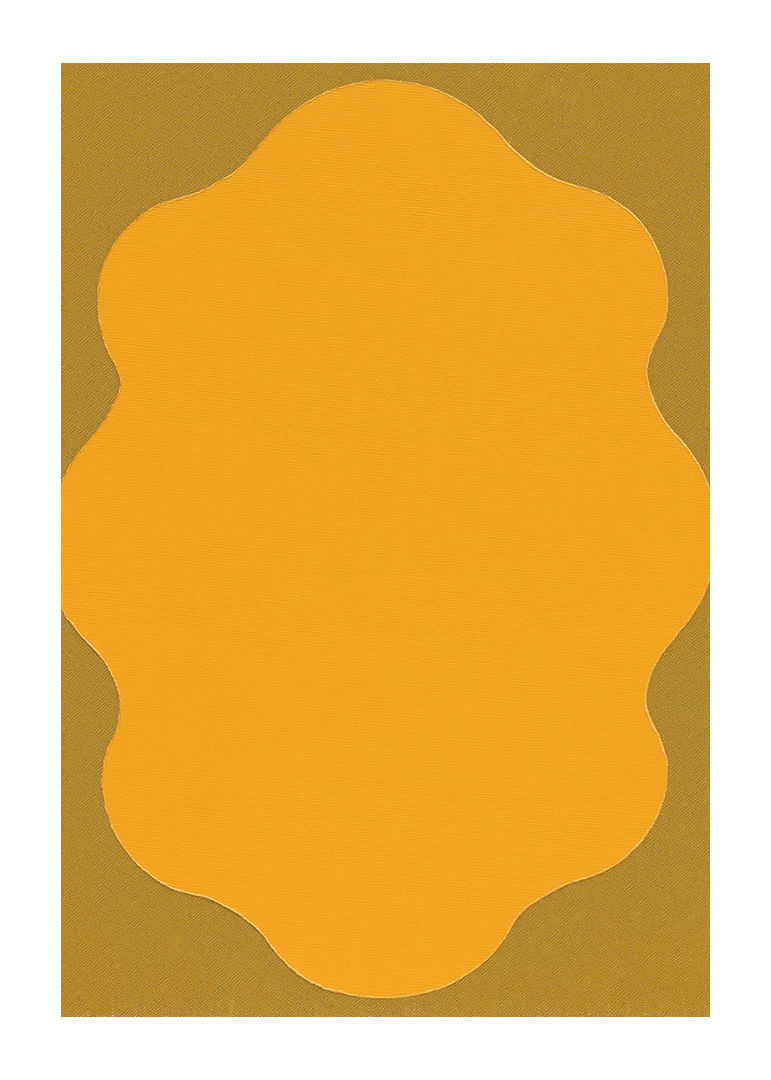 Eine goldene Form vor einem sanften Hintergrund erzeugt Wärme-12