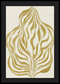 Gyllene linjer slingrar sig i ett böljande mönster-4