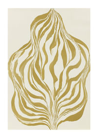 Líneas doradas serpentean en un patrón ondulado-1