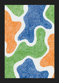 Les motifs colorés créent une ambiance dynamique et rythmée-5