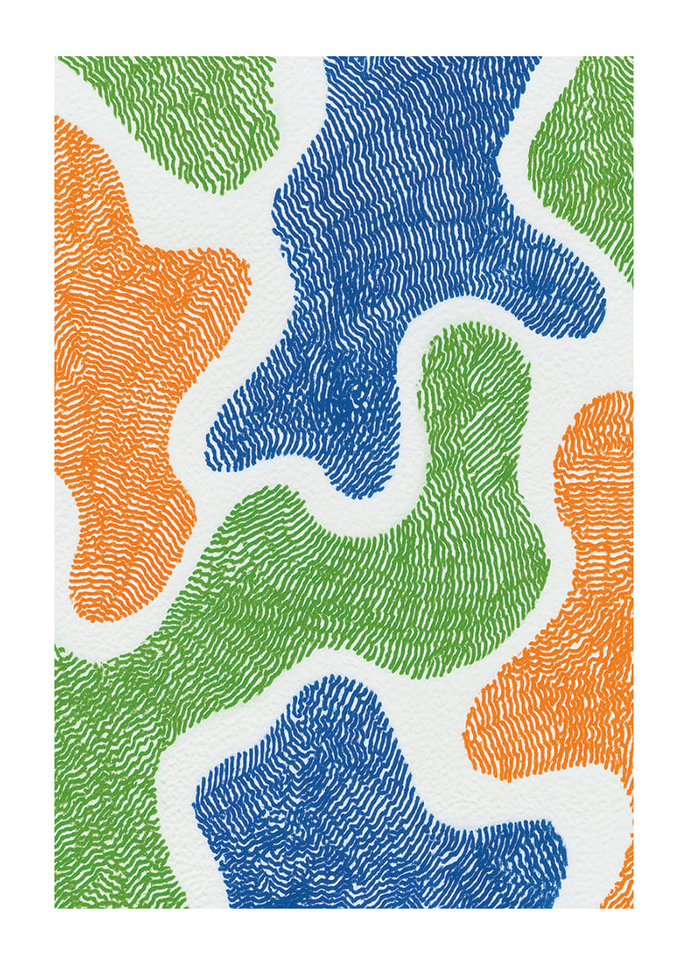 Hand Pattern Poster Harmonious Patterns Poster | Kunstposters | Gallerix.nl