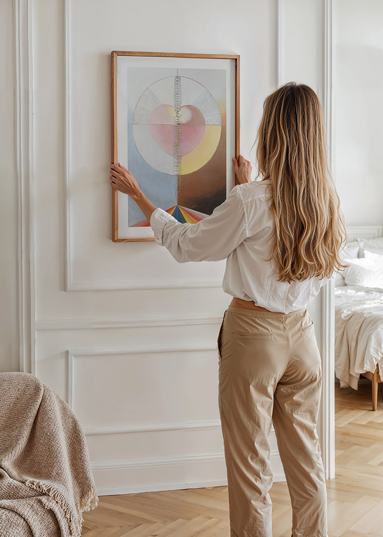 Magická rovnováha, kde sa farby a tvary stretávajú v harmónii-12