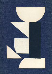 Stijlvolle poster met geometrische vormen op een donkere achtergrond-7