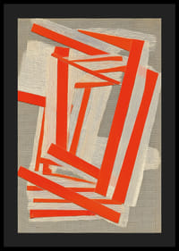 Djärva röda linjer skapar en livfull rörelse och balans-4