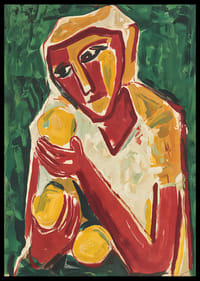 An artistic embrace of fruit in bright colors-2