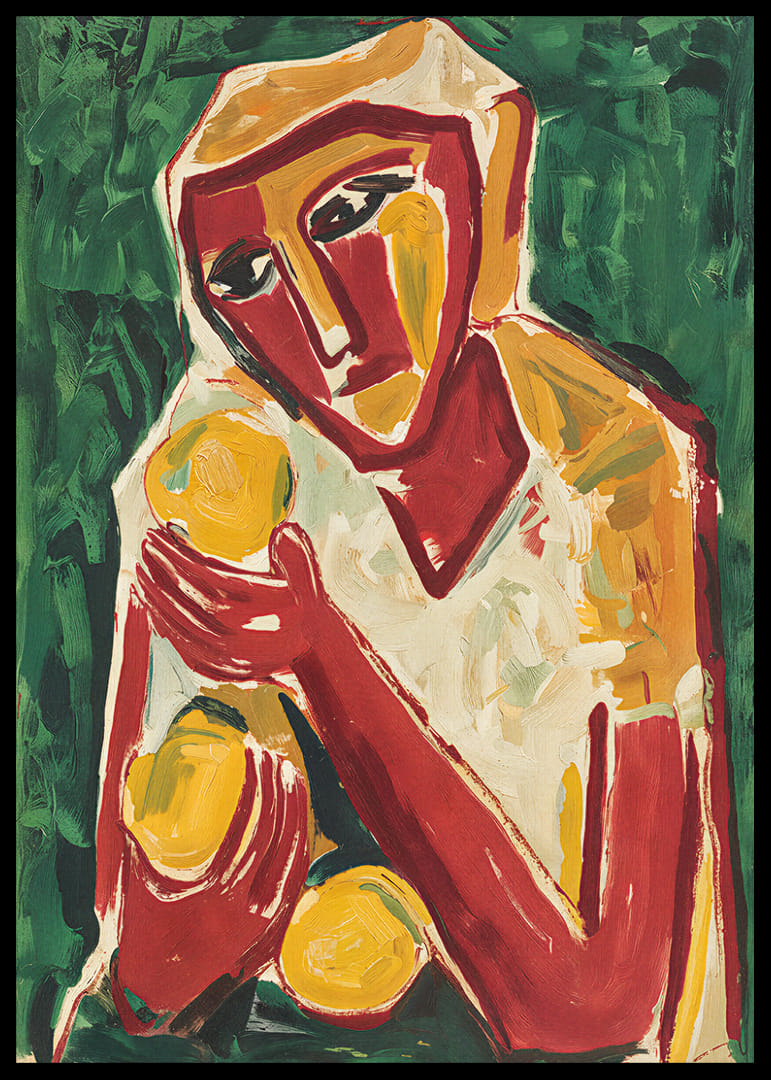 An artistic embrace of fruit in bright colors-12