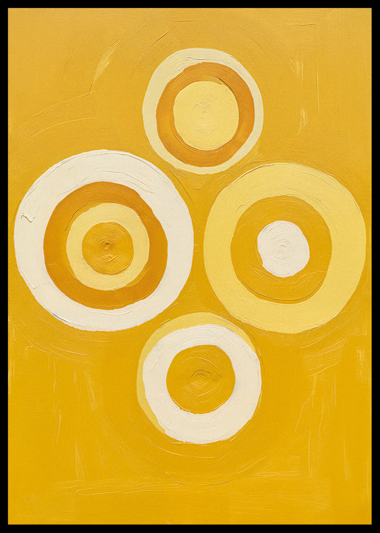 Zelta gredzeni dejo ar eleganci uz silta fona-12