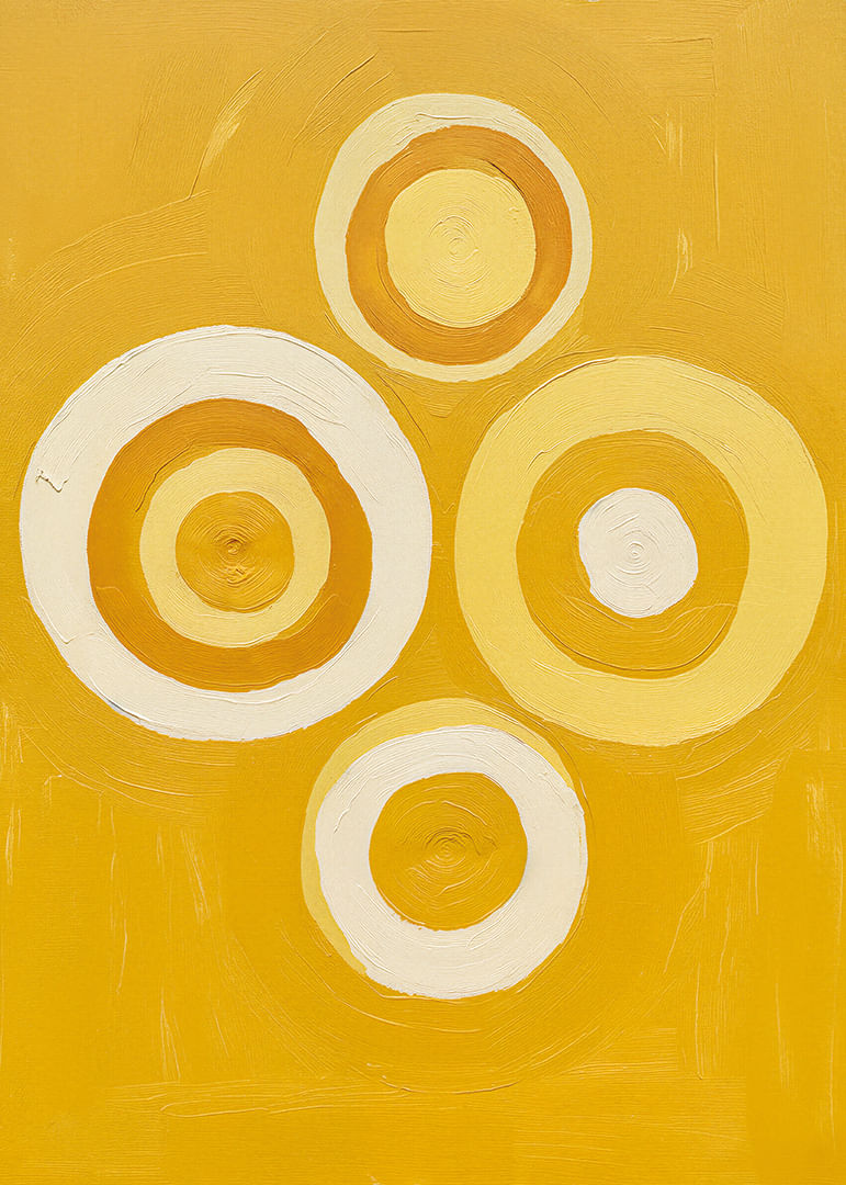 Zelta gredzeni dejo ar eleganci uz silta fona-12