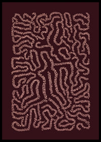 Un labyrinthe hypnotique de courbes et de motifs fascine le spectateur.-2