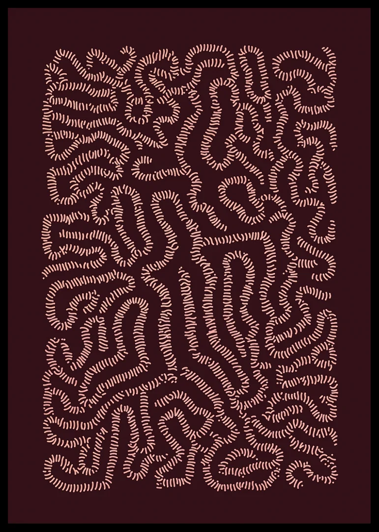 A hypnotic labyrinth of curves and patterns fascinates the viewer-12