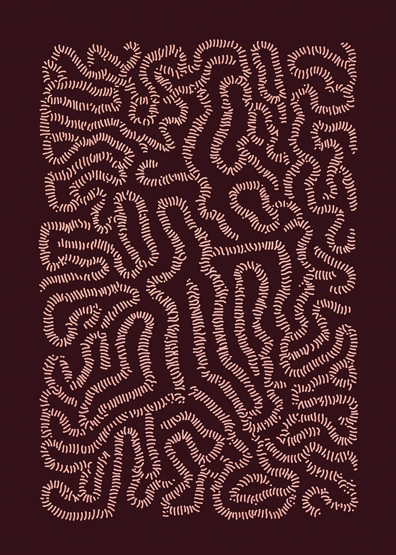 A hypnotic labyrinth of curves and patterns fascinates the viewer-12