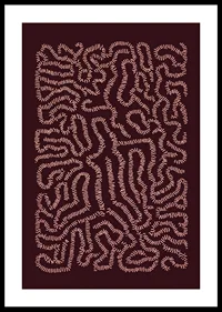A hypnotic labyrinth of curves and patterns fascinates the viewer-0