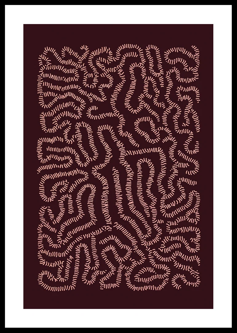 A hypnotic labyrinth of curves and patterns fascinates the viewer-12