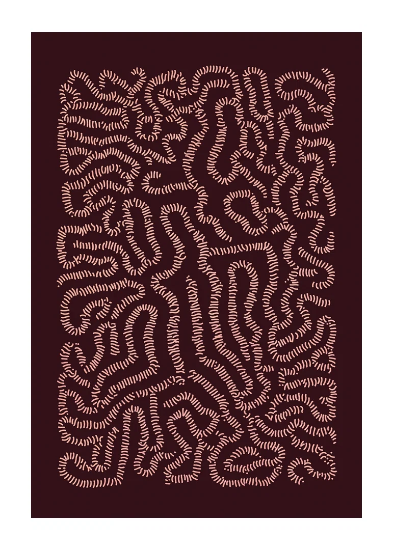 A hypnotic labyrinth of curves and patterns fascinates the viewer-12
