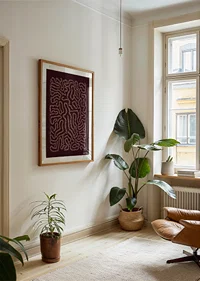 A hypnotic labyrinth of curves and patterns fascinates the viewer-4