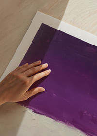 Una transición armoniosa entre el morado intenso y el blanco suave-5