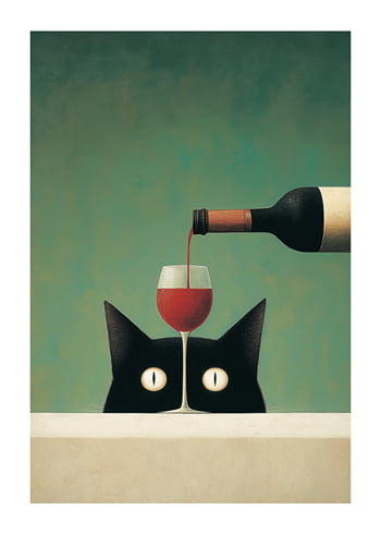 Poster Red Wine Temptation