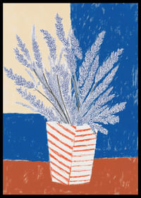 I colori contrastanti danno vita a questa dinamica composizione vegetale.-2