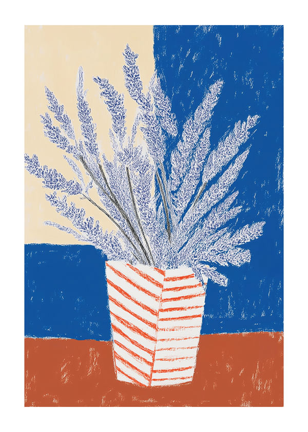 Affiche Textured Flora