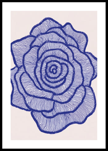 Plakat Floral Sapphire