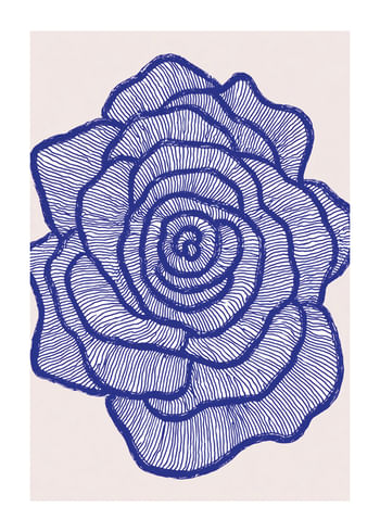 Poster Floral Sapphire