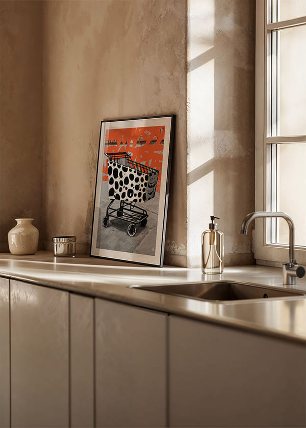 Poster Urban Shopping Delight crossfade