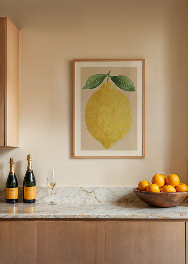 Póster Sunshine Citrus crossfade