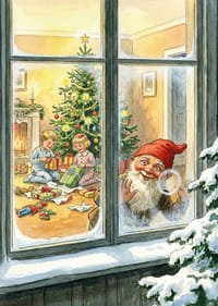 De Kerstman verlicht de winternacht met de magie en vreugde van Kerstmis-3