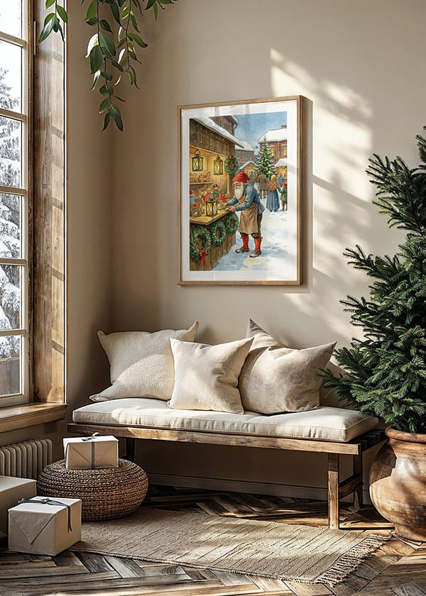 Poster Santas Market Magic crossfade