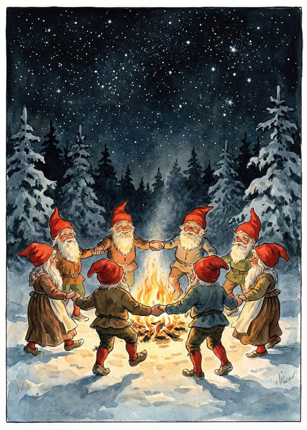 Poster Enchanted Winter Dance