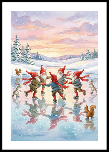 Poster Enchanted Ice Waltz