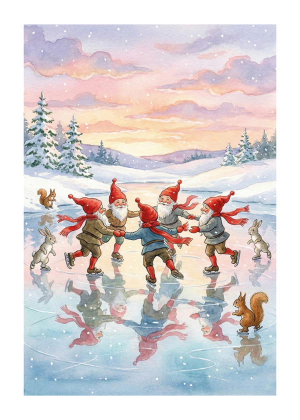 Poster Enchanted Ice Waltz