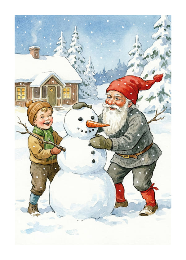 Poster Snowy Delight