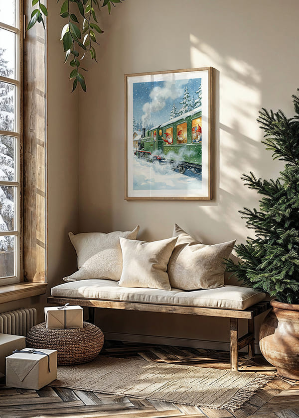 Poster Festive Train Ride crossfade