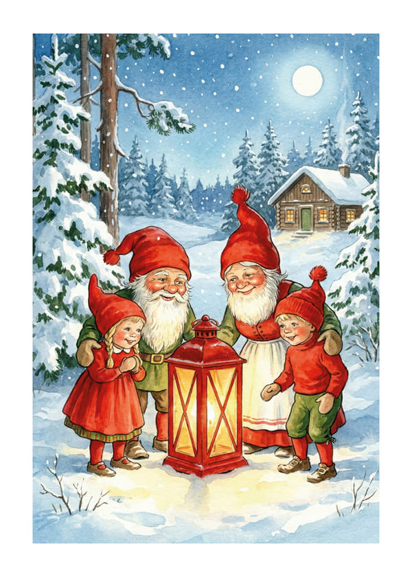 Poster Cozy Winter Spirits