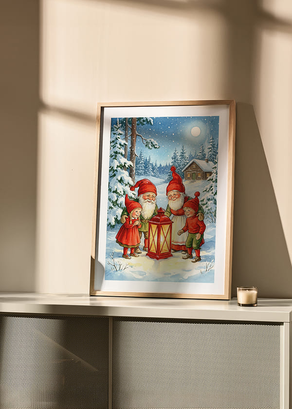 Poster Cozy Winter Spirits crossfade