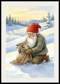 O scenă emoționantă despre prietenie într-un peisaj de iarnă-2