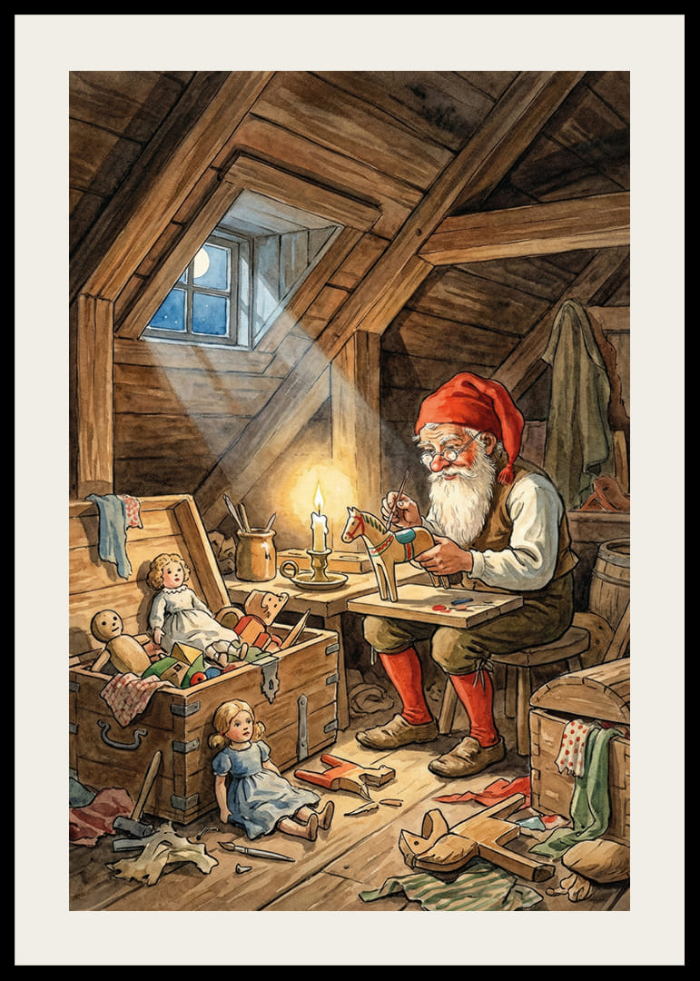 Gezellige lichtwerkplaats van de Kerstman zorgt voor magie-12