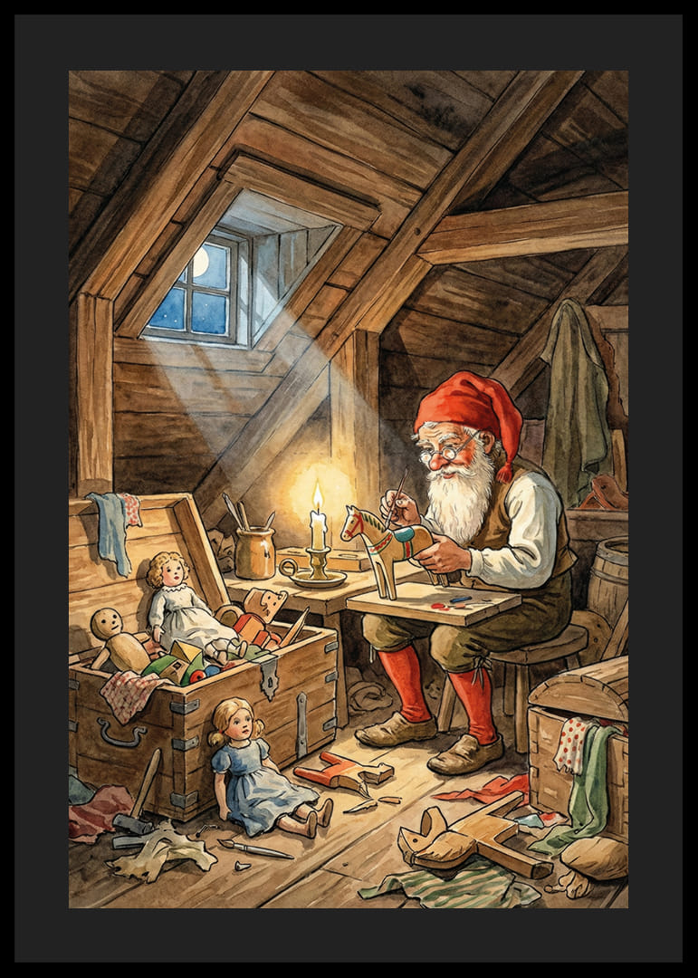 Gezellige lichtwerkplaats van de Kerstman zorgt voor magie-12