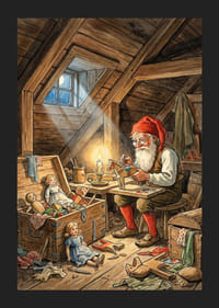 Gezellige lichtwerkplaats van de Kerstman zorgt voor magie-5