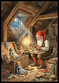 Gezellige lichtwerkplaats van de Kerstman zorgt voor magie-2