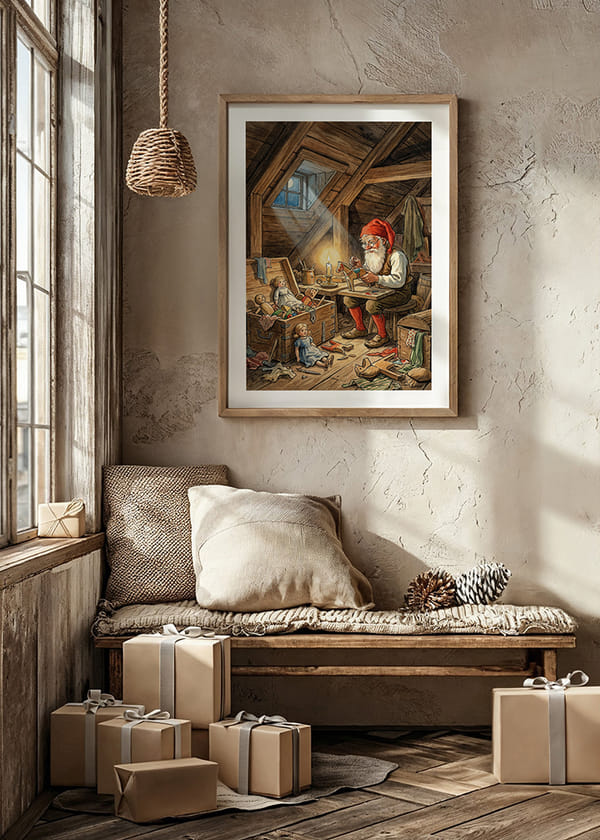 Poster Santas Secret Craft crossfade