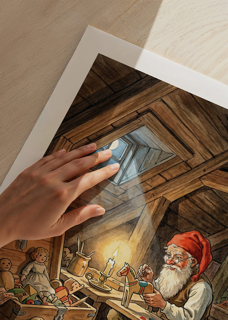 Gezellige lichtwerkplaats van de Kerstman zorgt voor magie-12