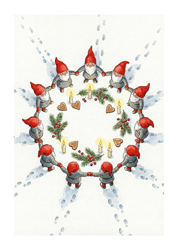 Poster Gnome Circle Festivity