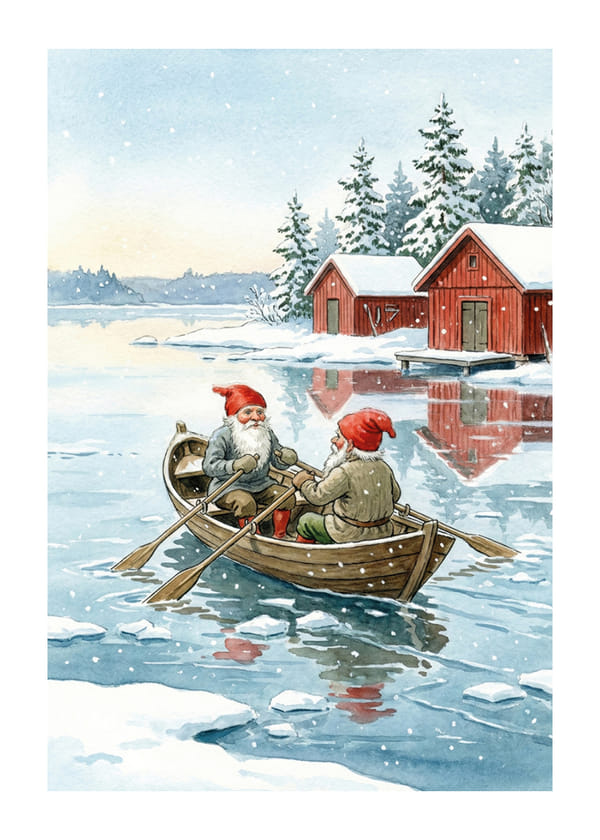 Affiche Frozen Lake Enchantment