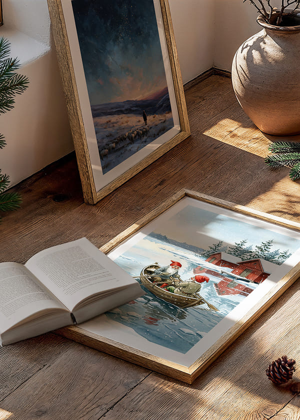 Affiche Frozen Lake Enchantment crossfade