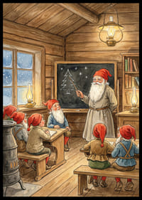 Dans les classes d'hiver, des elfes préparent des secrets de Noël-2