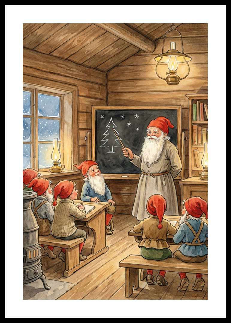 Dans les classes d'hiver, des elfes préparent des secrets de Noël-12